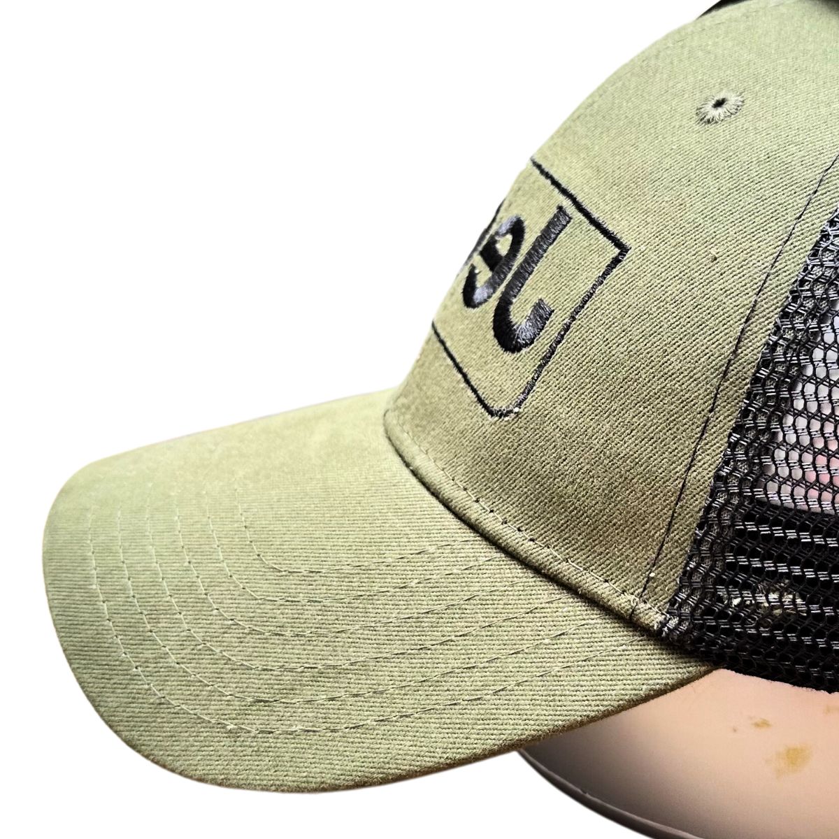 Gorra Jeep Verde Militar Original Trucker 4x4 Todo Terreno