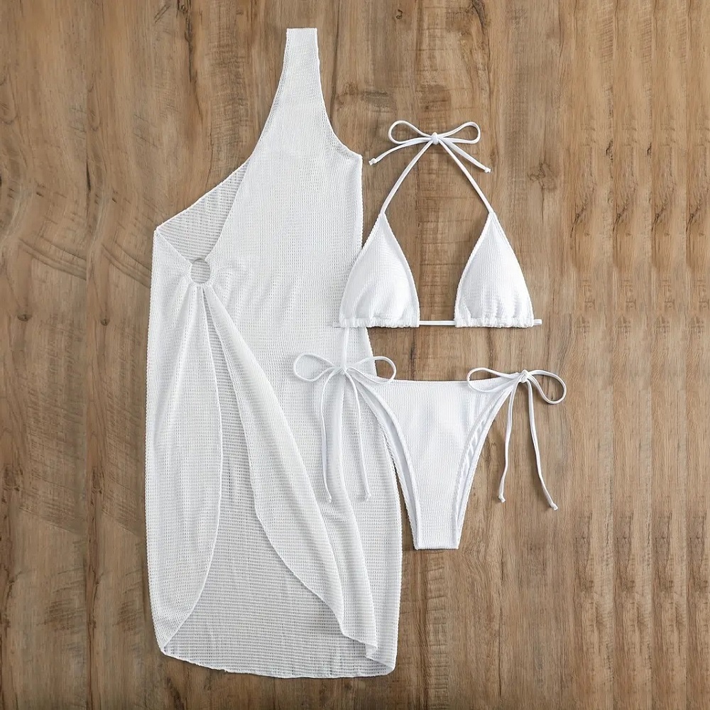 Traje de baño para mujer de 3 piezas