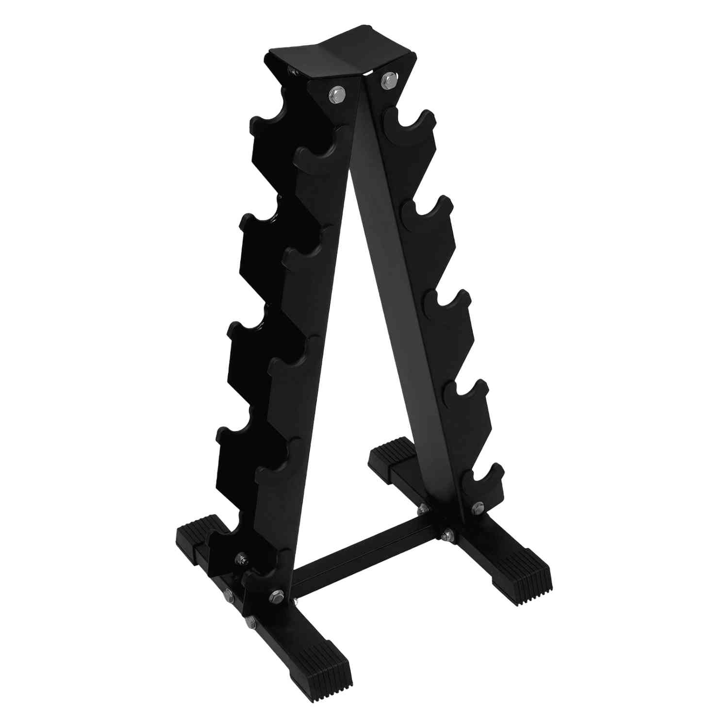Rack Mancuernas Gym Tipo Torre Soporte 5 Pares