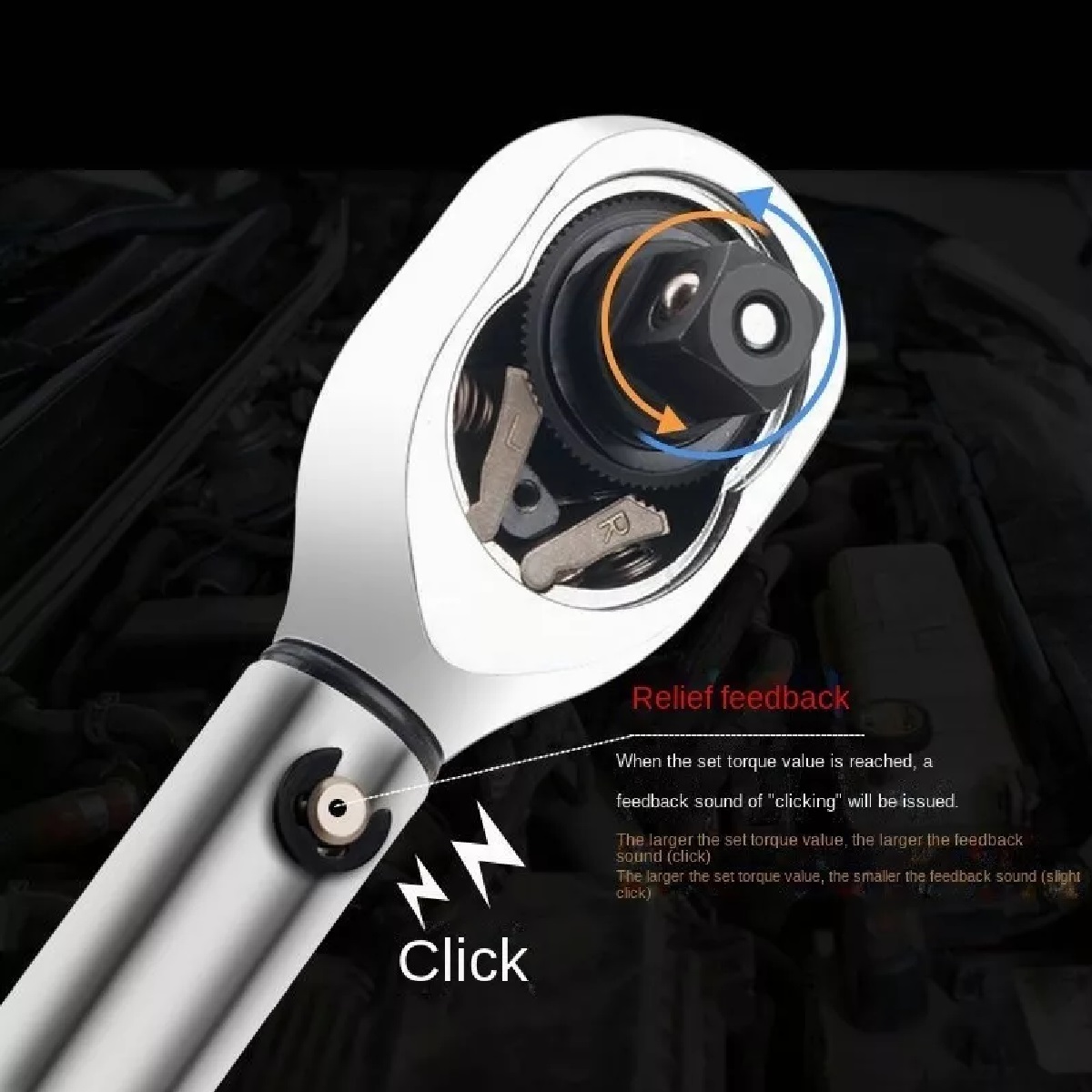 Llave Torquimetro Herramientas Para Bujías 3/8par 5 A 60n.m