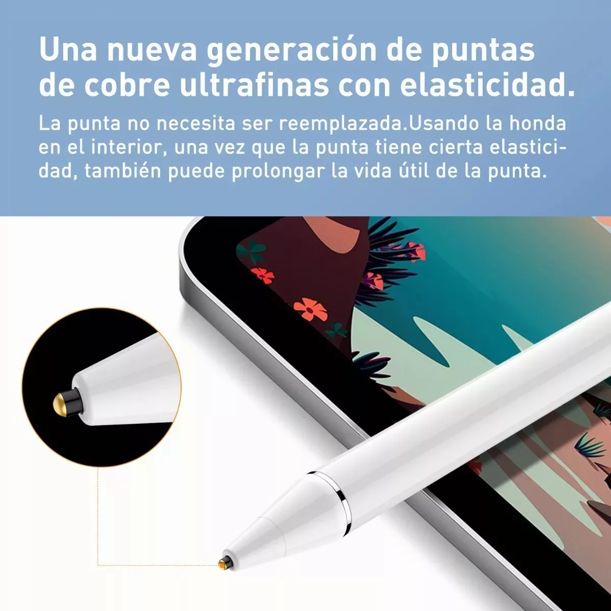 Pluma Lápiz Stylus Capacitivo Para iPad Tablet Ios Android