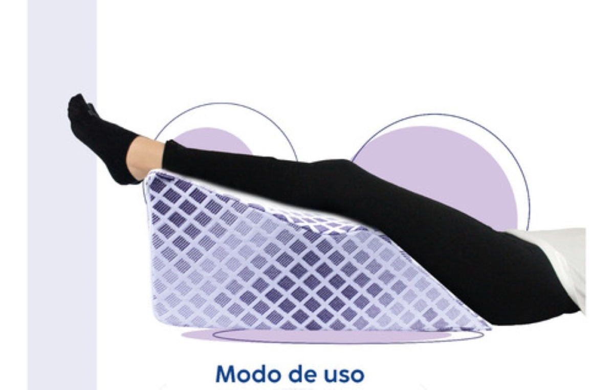 Almohada Cojin Descansa Piernas Ortopedica Blanco
