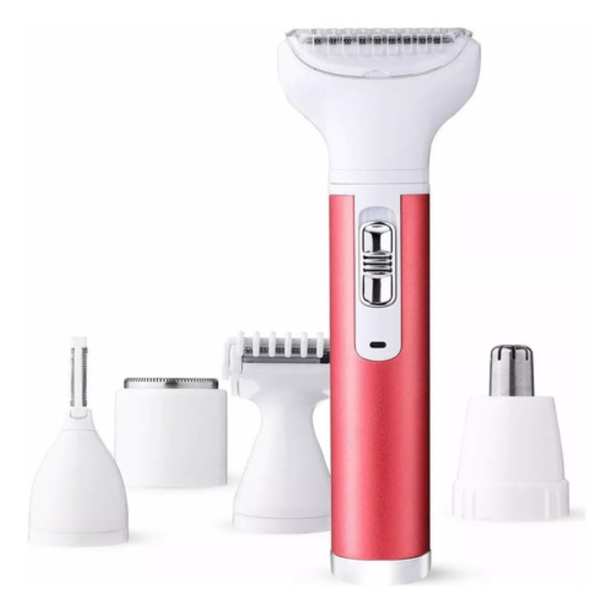 Depiladora Facial Eléctrica Recargable Para Mujeres Rojo