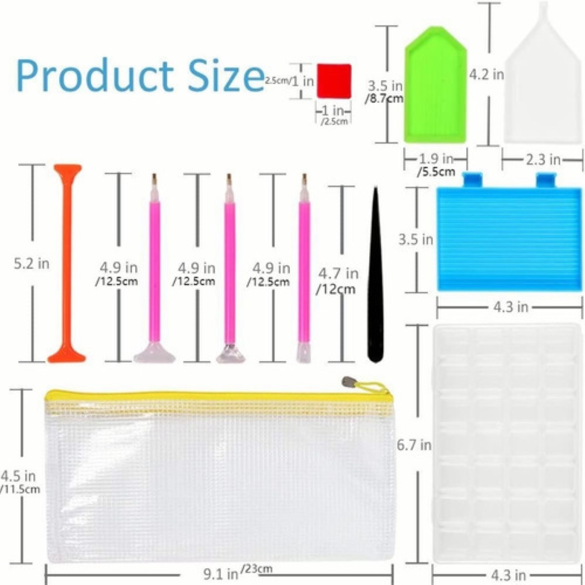 Herramientas Pintura Diamante 20 Pzas