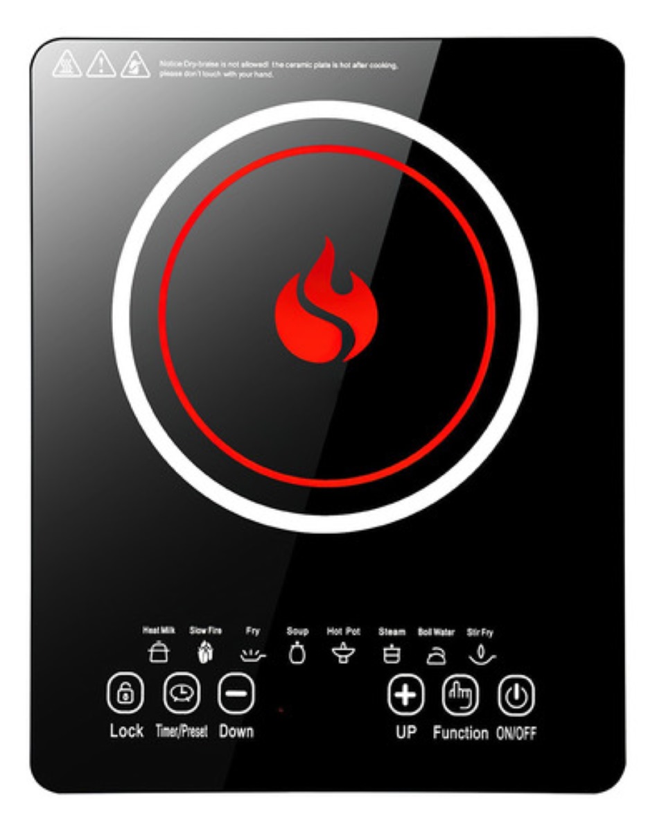 Multifunción Parrillas De 220v Induccion Estufas Electricas Negro