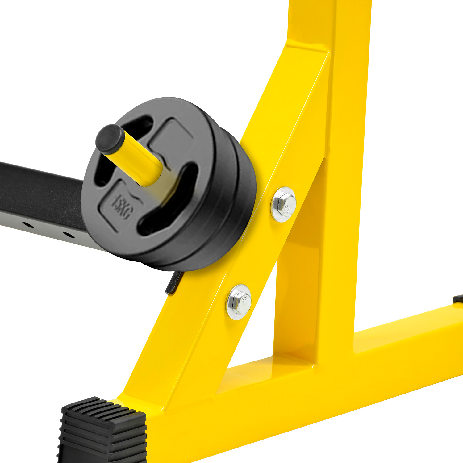 Estacion Rack Sentadilla Libre Pecho Press De Banca Barra