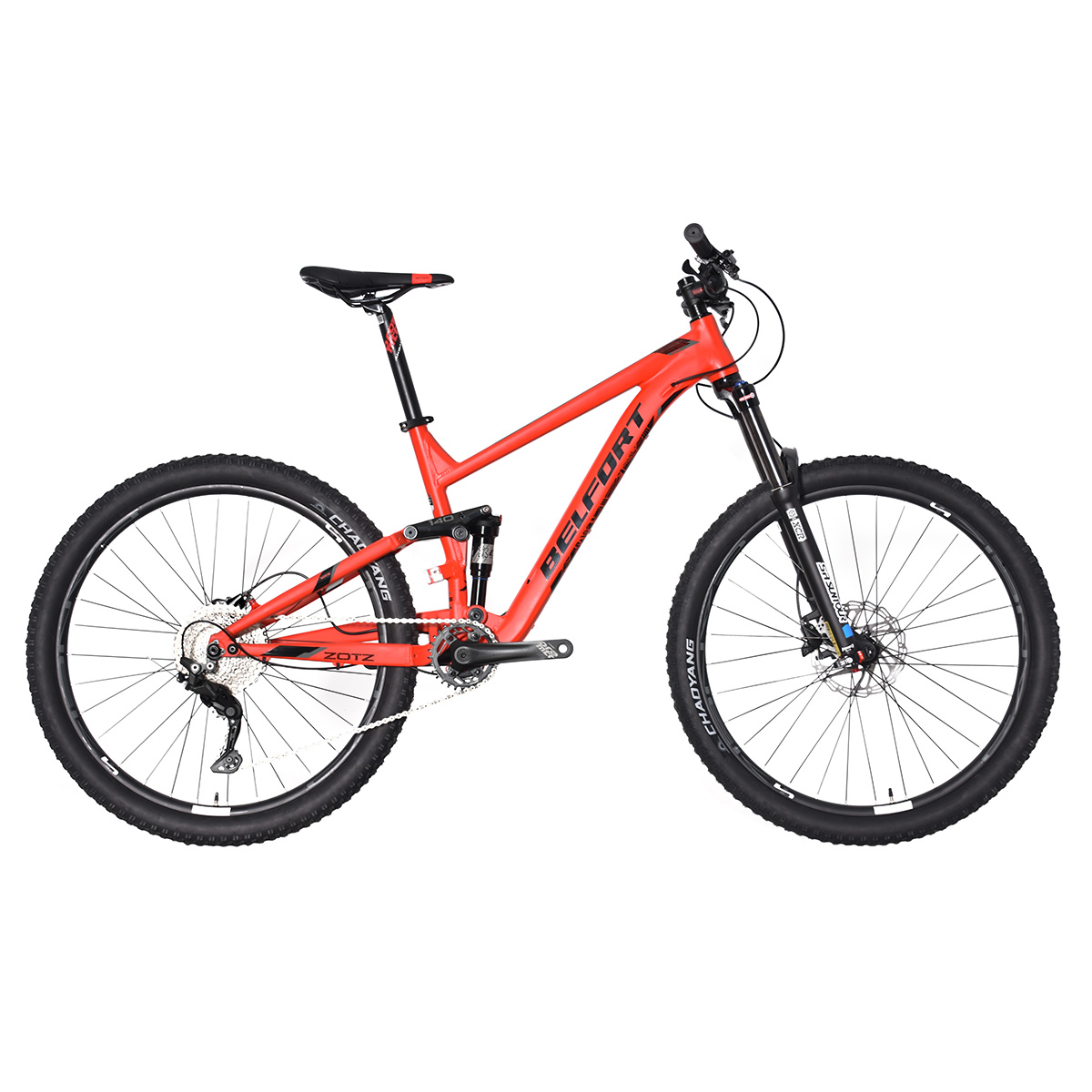 Bicicleta Belfort Zotz XCR34 R27 T17 Rojo Negro 2024