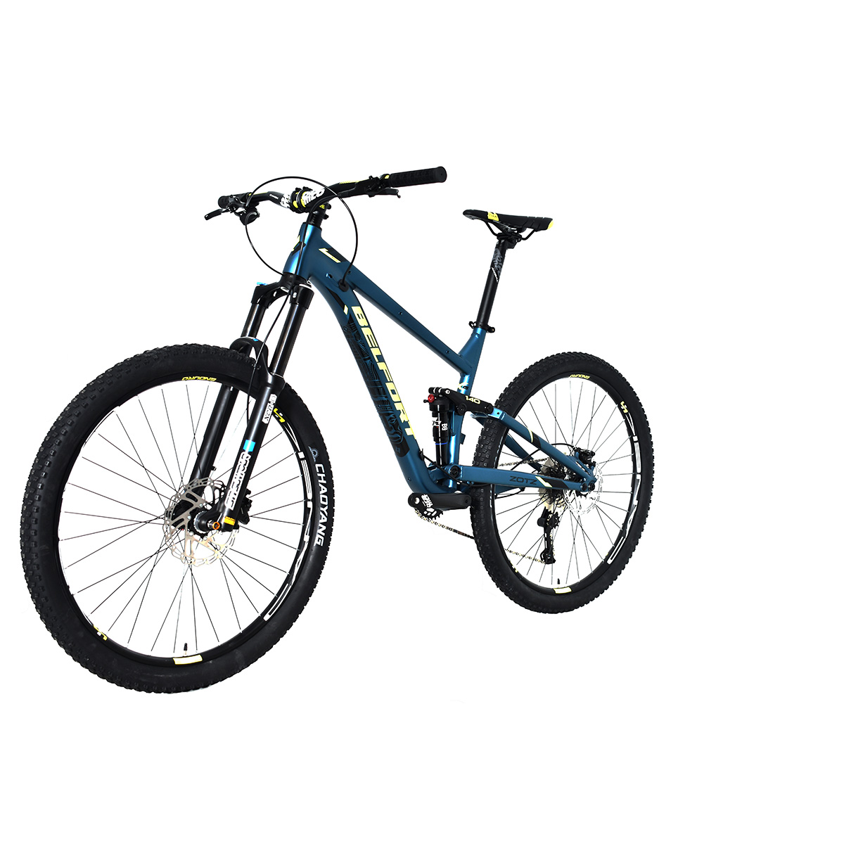 Bicicleta Belfort Zotz XCR34 R27 T17 Grafito Amarillo 2024