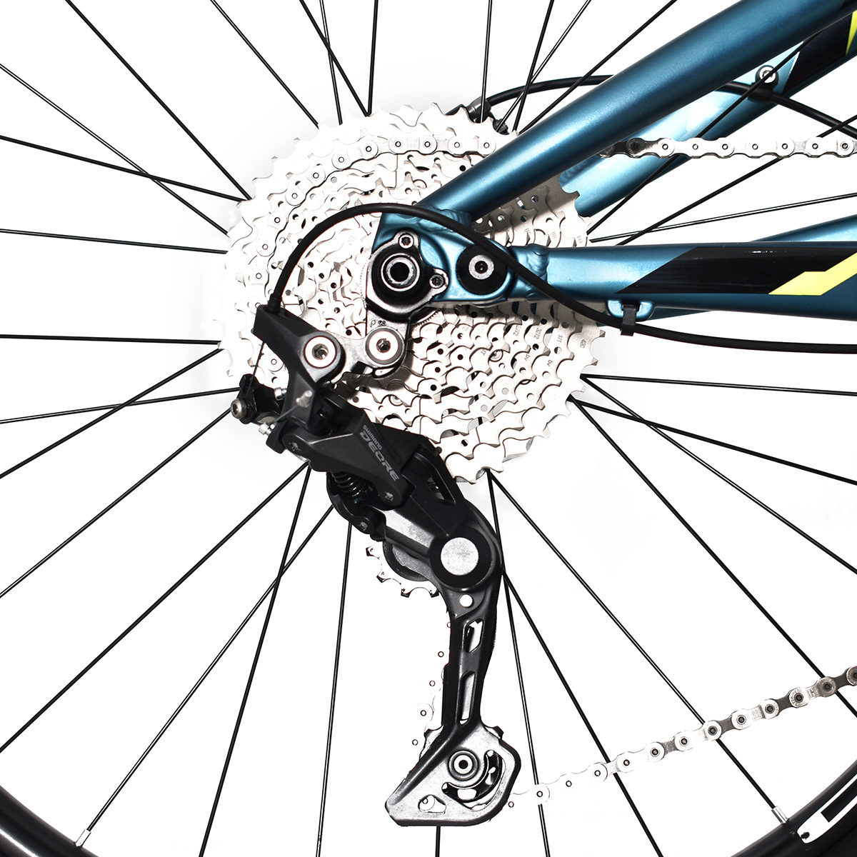 Bicicleta Belfort Zotz XCR34 R27 T17 Grafito Amarillo 2024