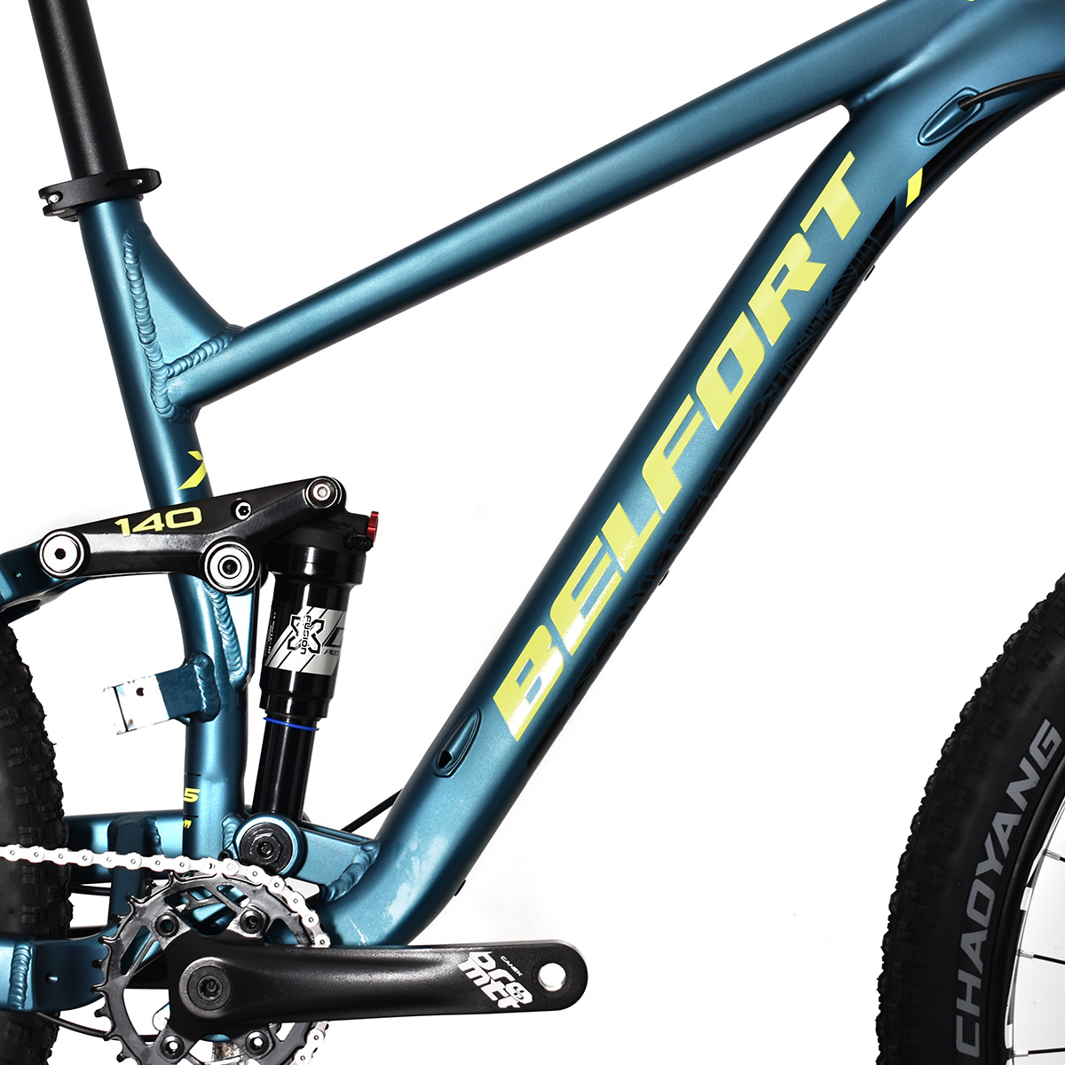 Bicicleta Belfort Zotz XCR34 R27 T17 Grafito Amarillo 2024