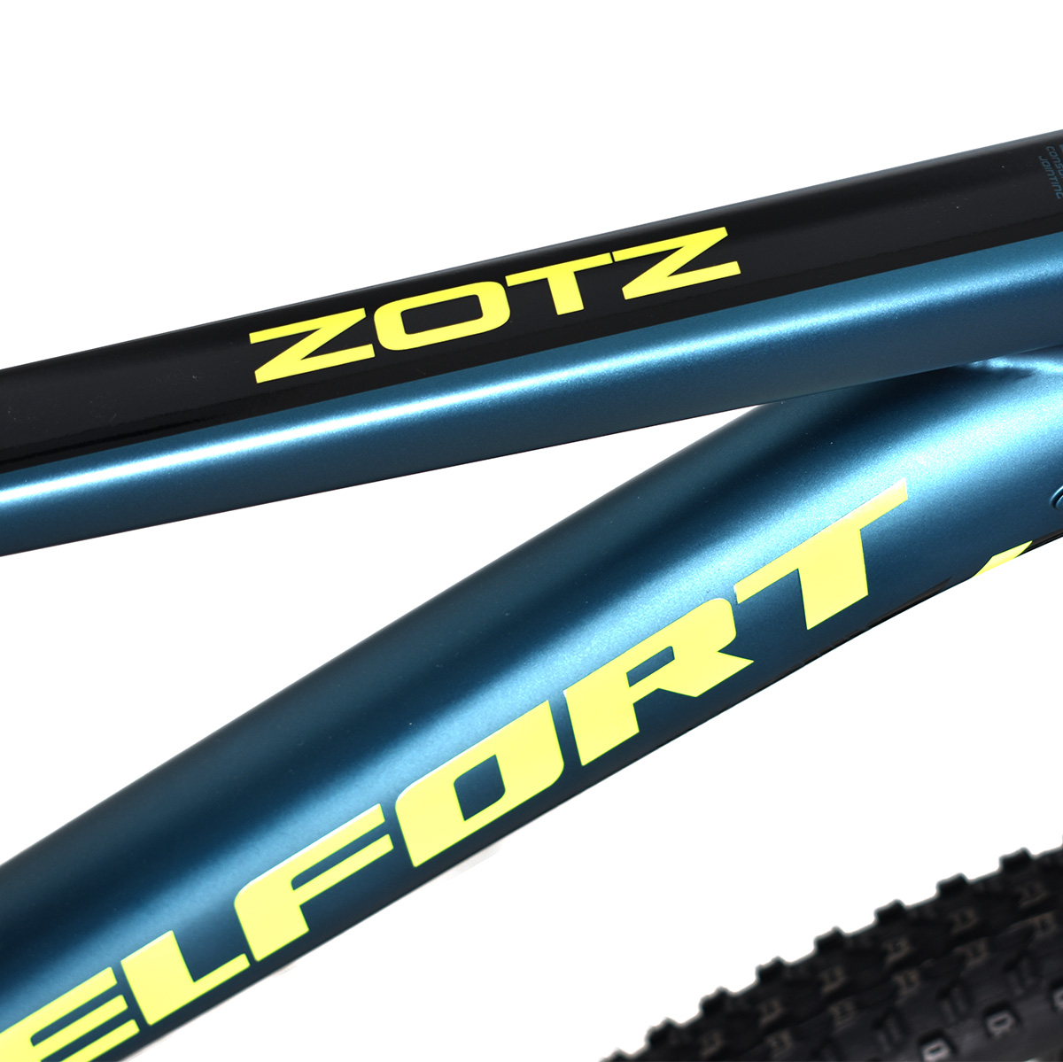 Bicicleta Belfort Zotz XCR34 R27 T17 Grafito Amarillo 2024