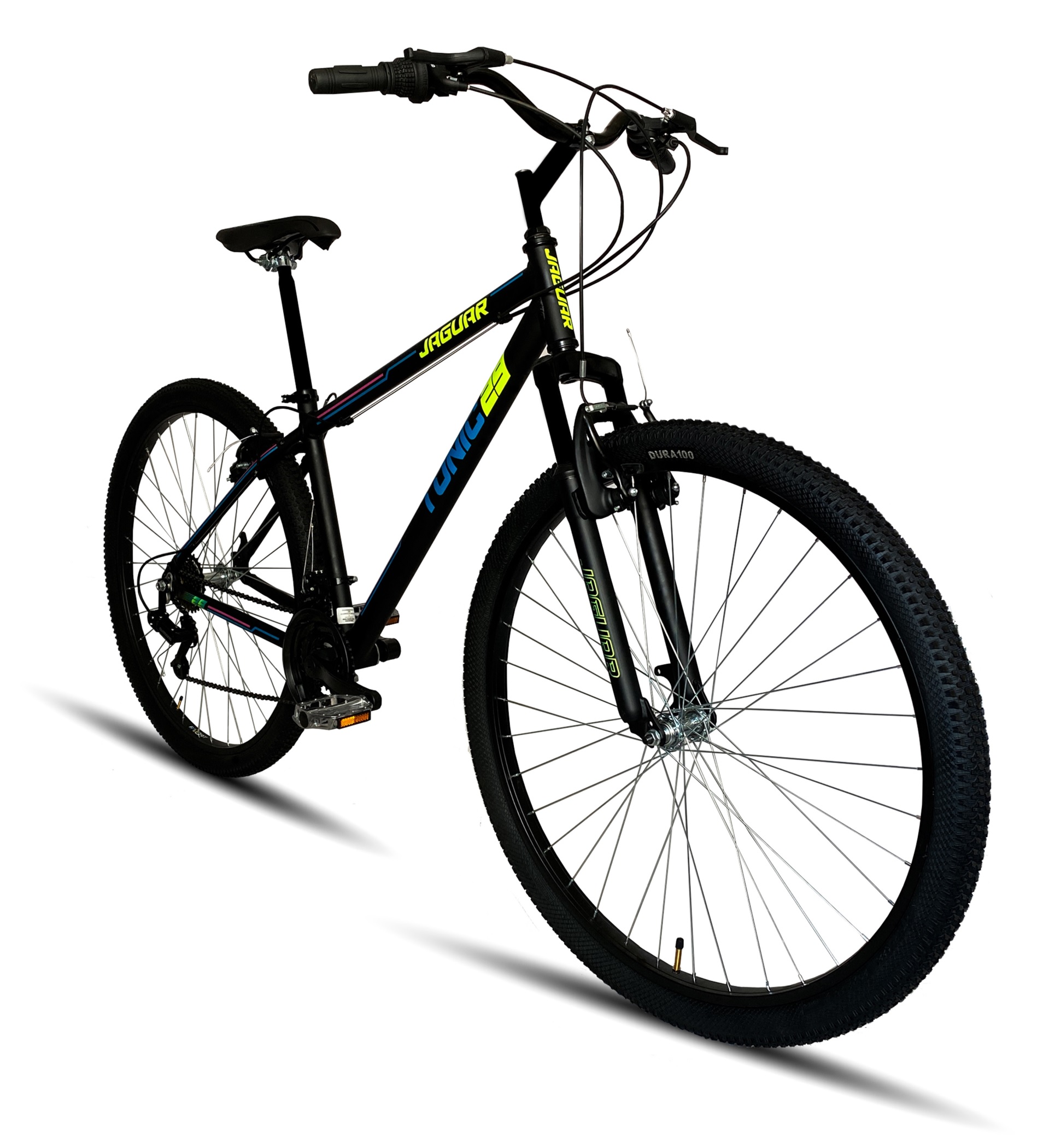 Bicicleta Jaguar Tonic 21 Velocidades Aluminio Rodada 29 Amarillo