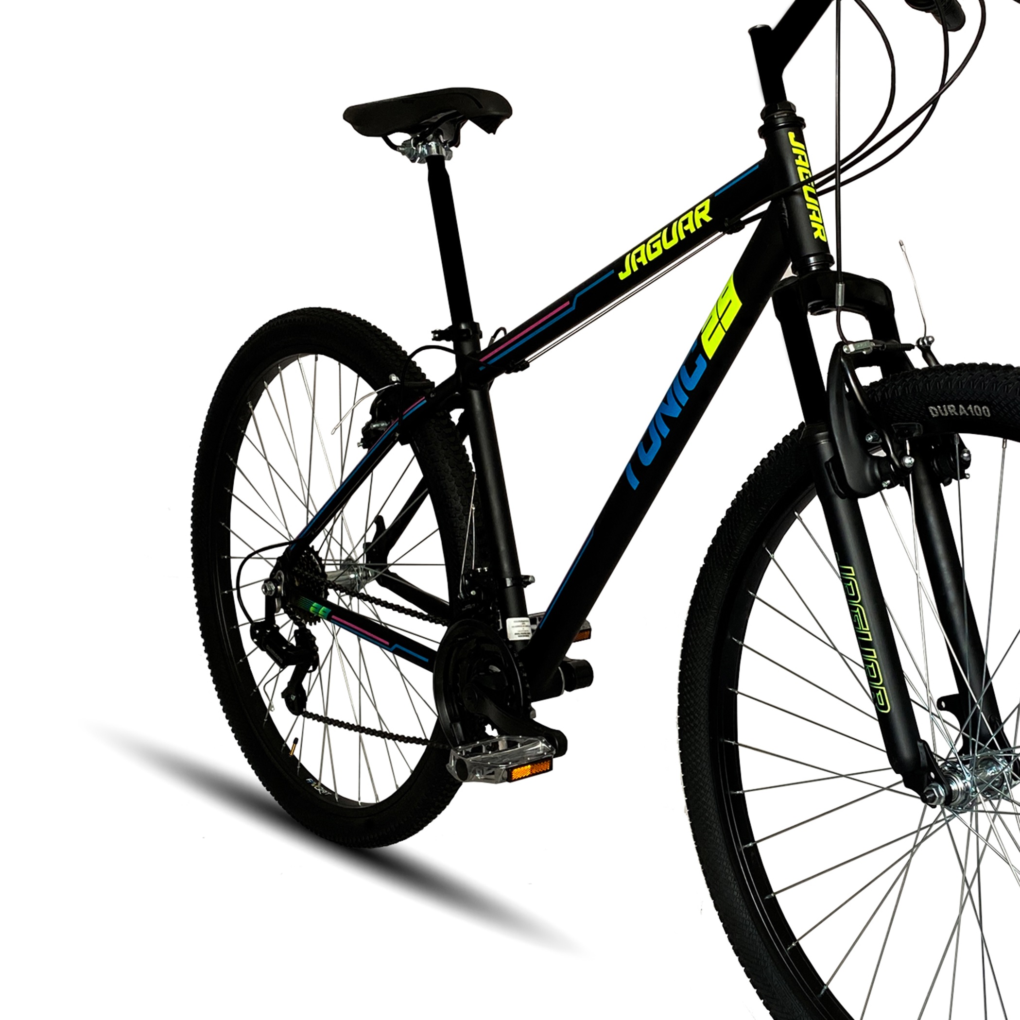 Bicicleta Jaguar Tonic 21 Velocidades Aluminio Rodada 29 Amarillo