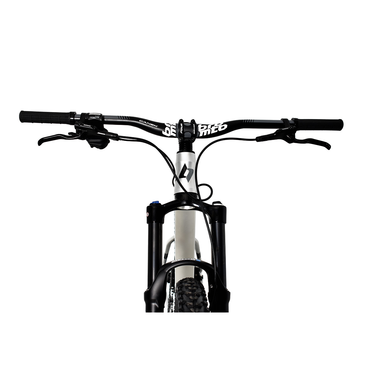 Bicicleta Belfort Yaluk R29 T17 Plata Negro 2024.