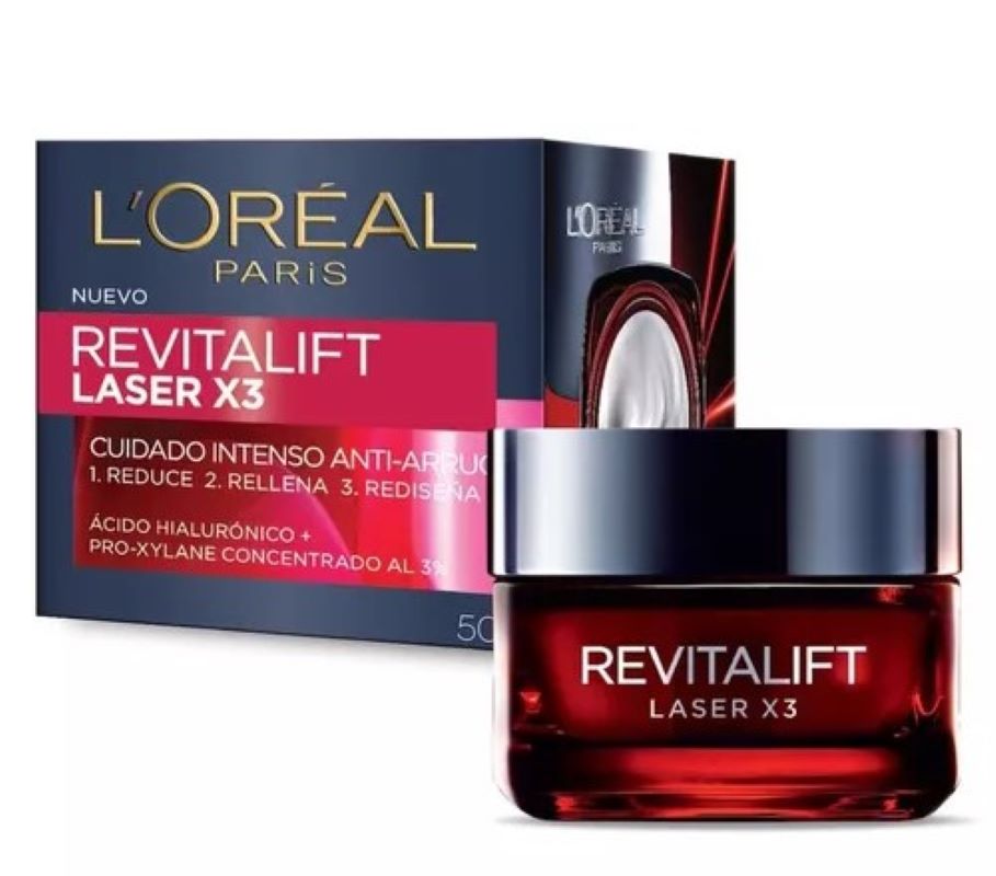 Crema Facial L'Oréal Revitalif  980025522 Laser + 1 Crema de Ojos