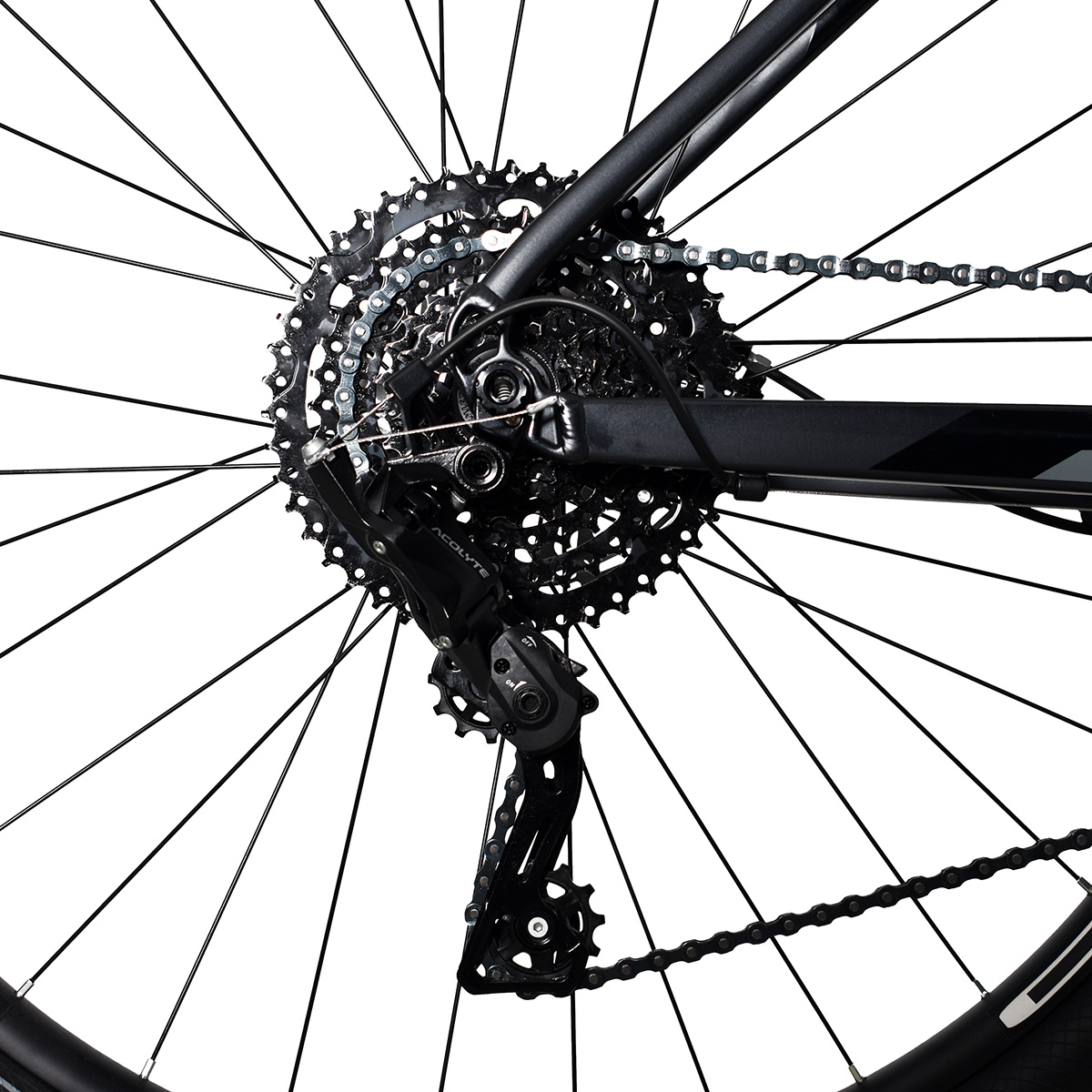 Bicicleta Belfort Yaluk R29 T17 Plata Negro 2024.