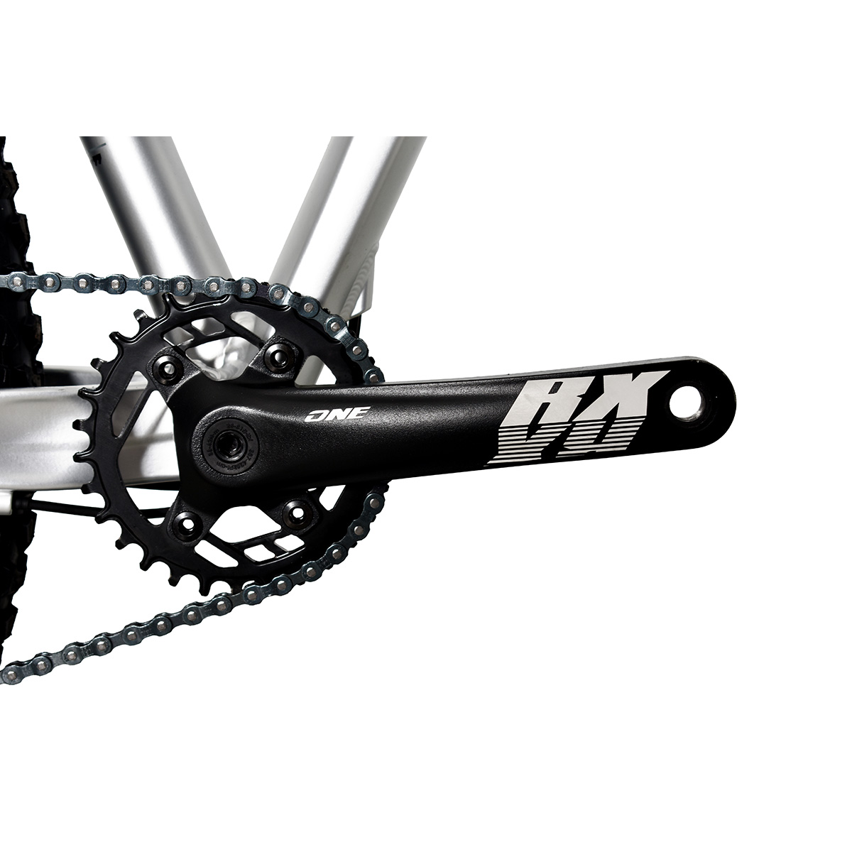 Bicicleta Belfort Yaluk R29 T17 Plata Negro 2024.