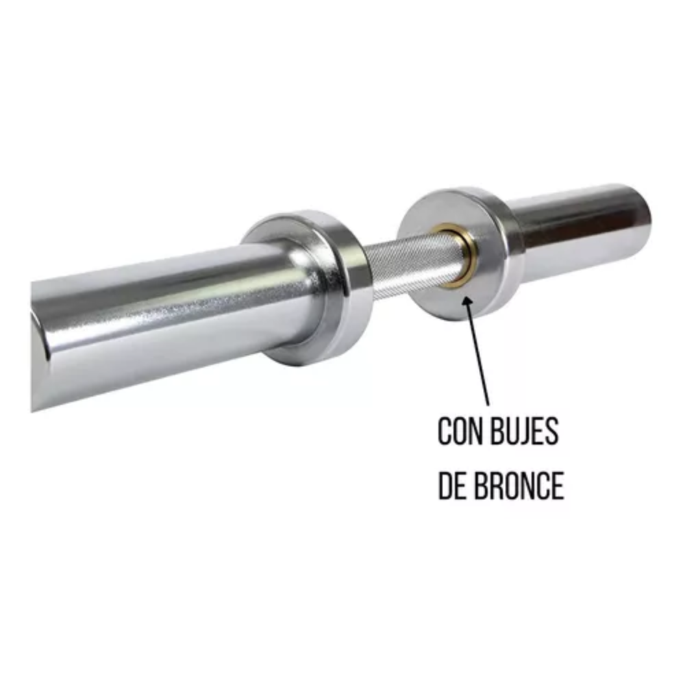 Barras de Mancuernas Olimpicas para Pesa de 2 Pulgadas 