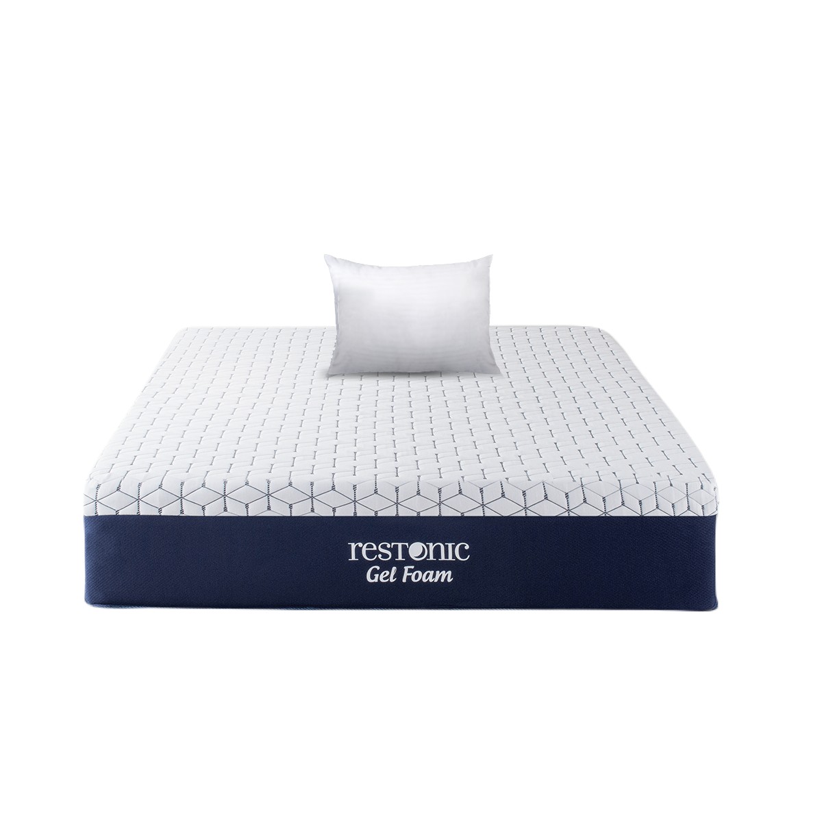 Colchon Restonic Individual Gel Foam + 1 Almohada SC