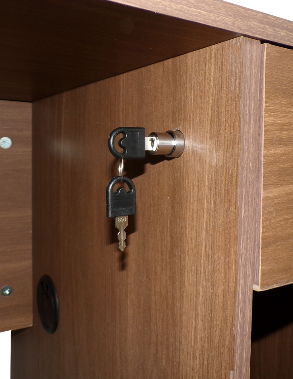 Escritorio Con Cajón Modelo Ejecutivo Con Llave