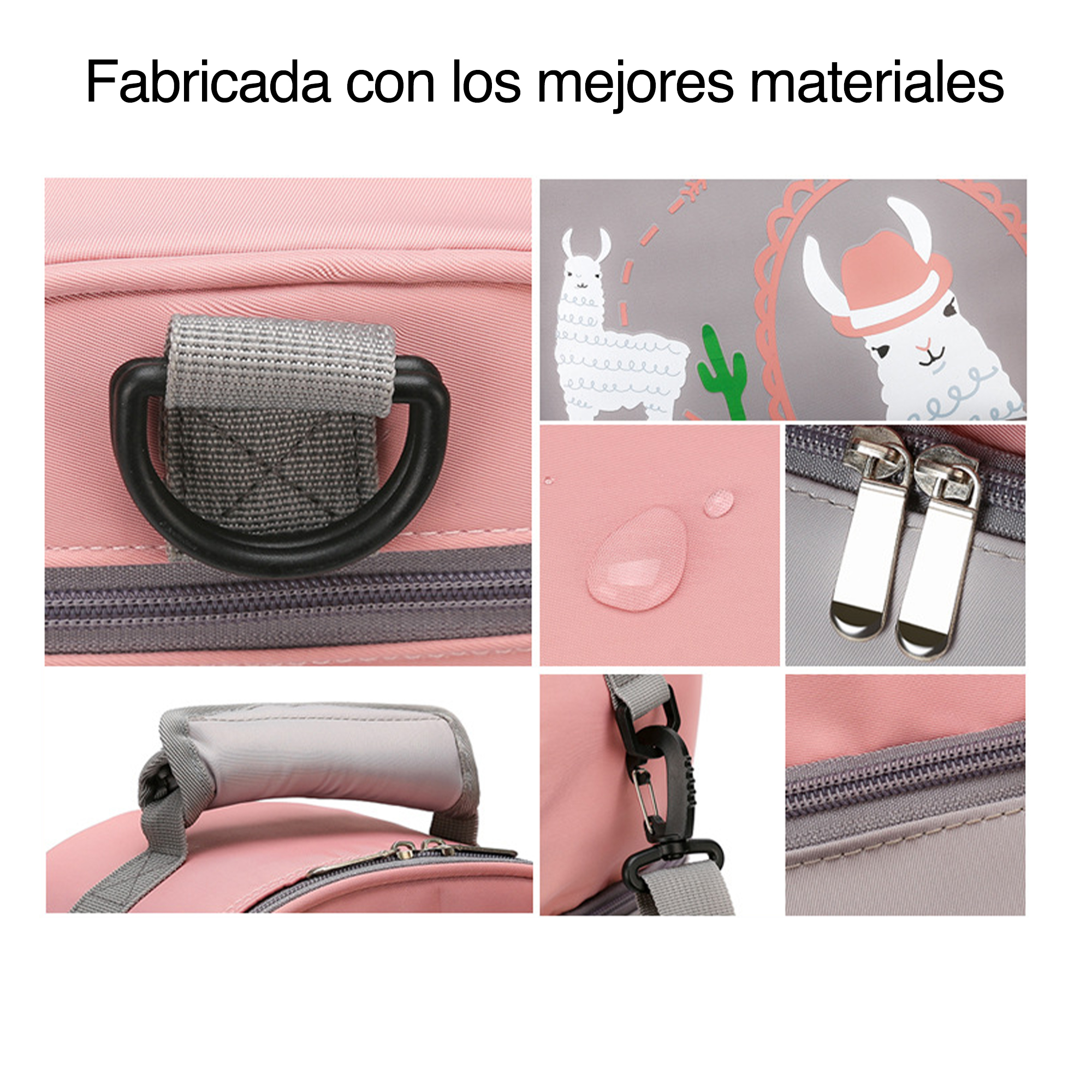 Mochila lonchera porta biberones termico ecobaby original.