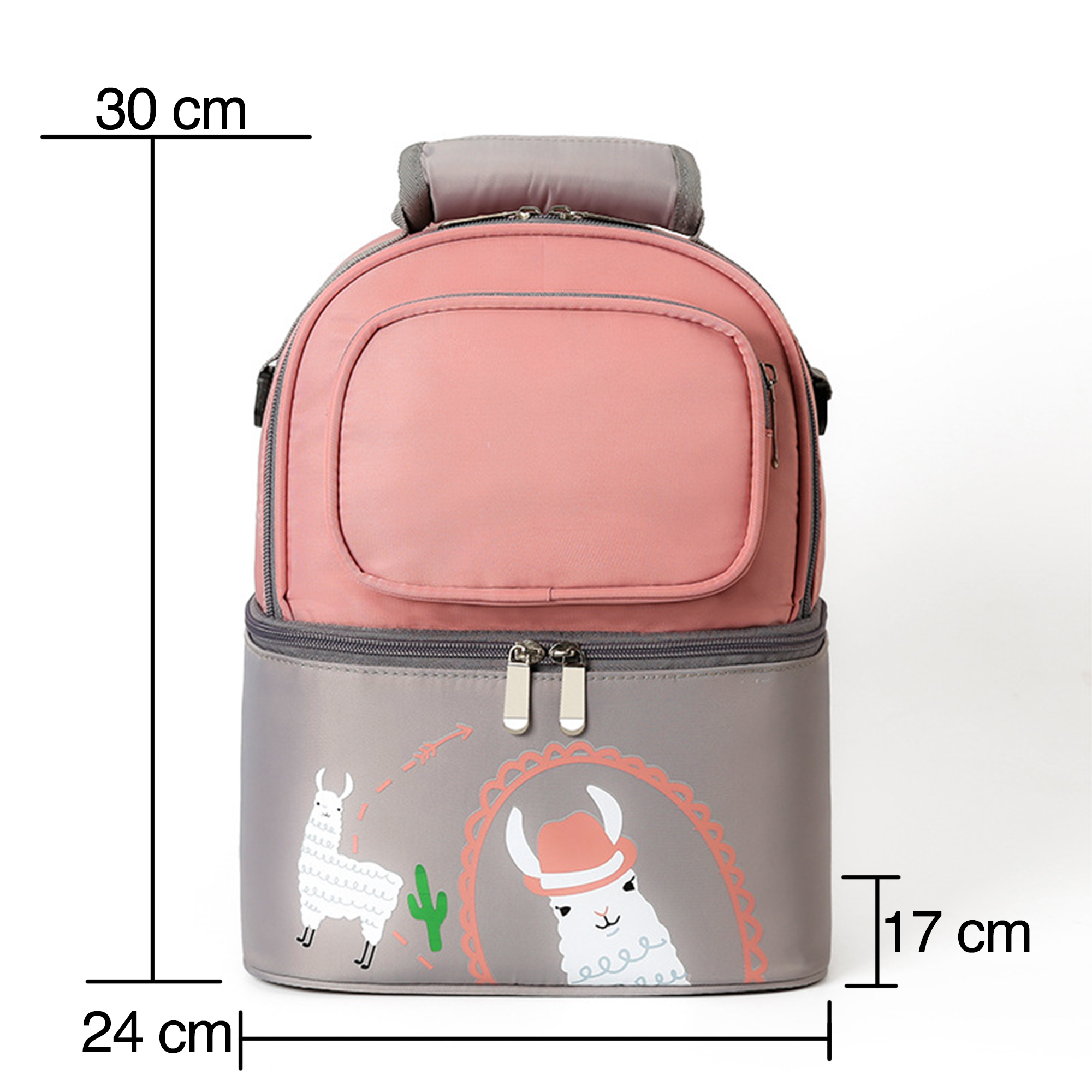 Mochila lonchera porta biberones termico ecobaby original.
