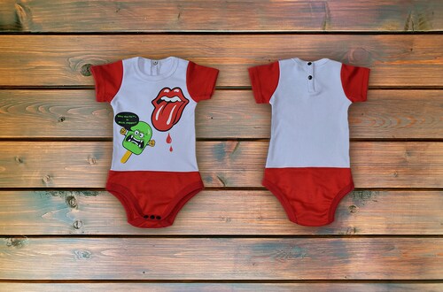 Pañaleros para bebé rockeros, ropa para bebés