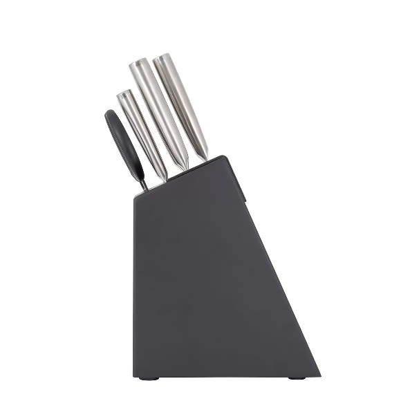 Set De Cuchillos Kitchenaid Forjados Acero Con Base 7 piezas