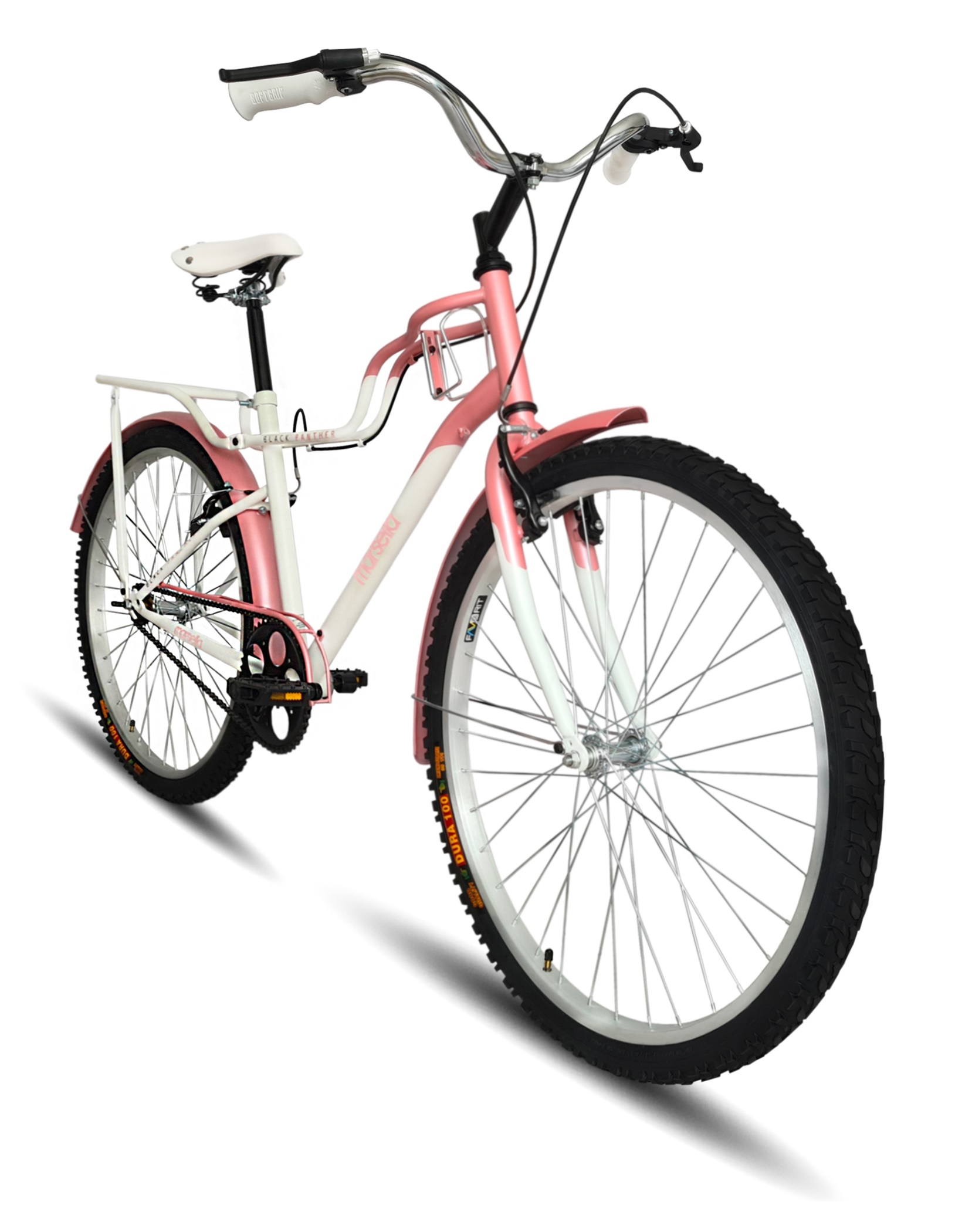 Bicicleta Urbana Marsella Rodada 26 Portabulto Rosa