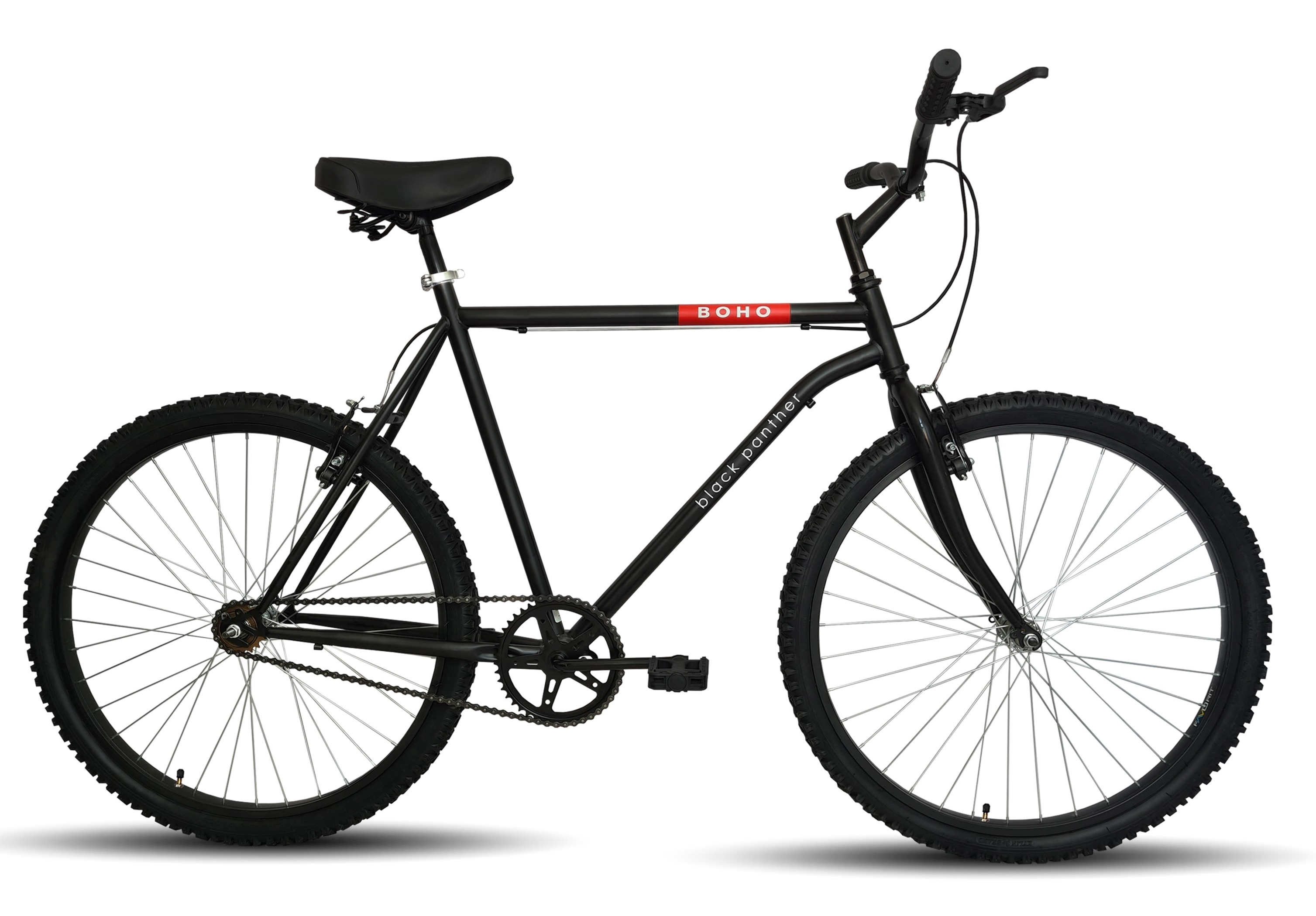 Bicicleta Urbana Caballero Boho Rodada 26 Negro