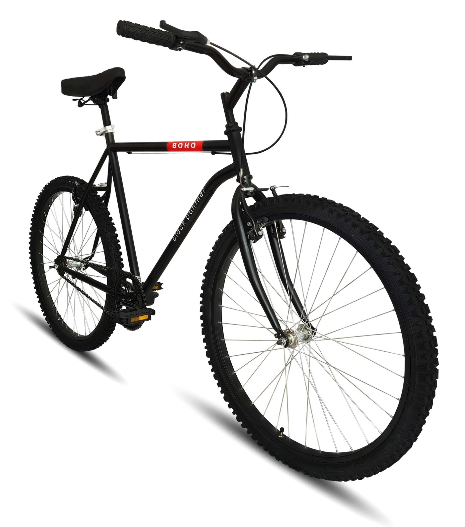 Bicicleta Urbana Caballero Boho Rodada 26 Negro