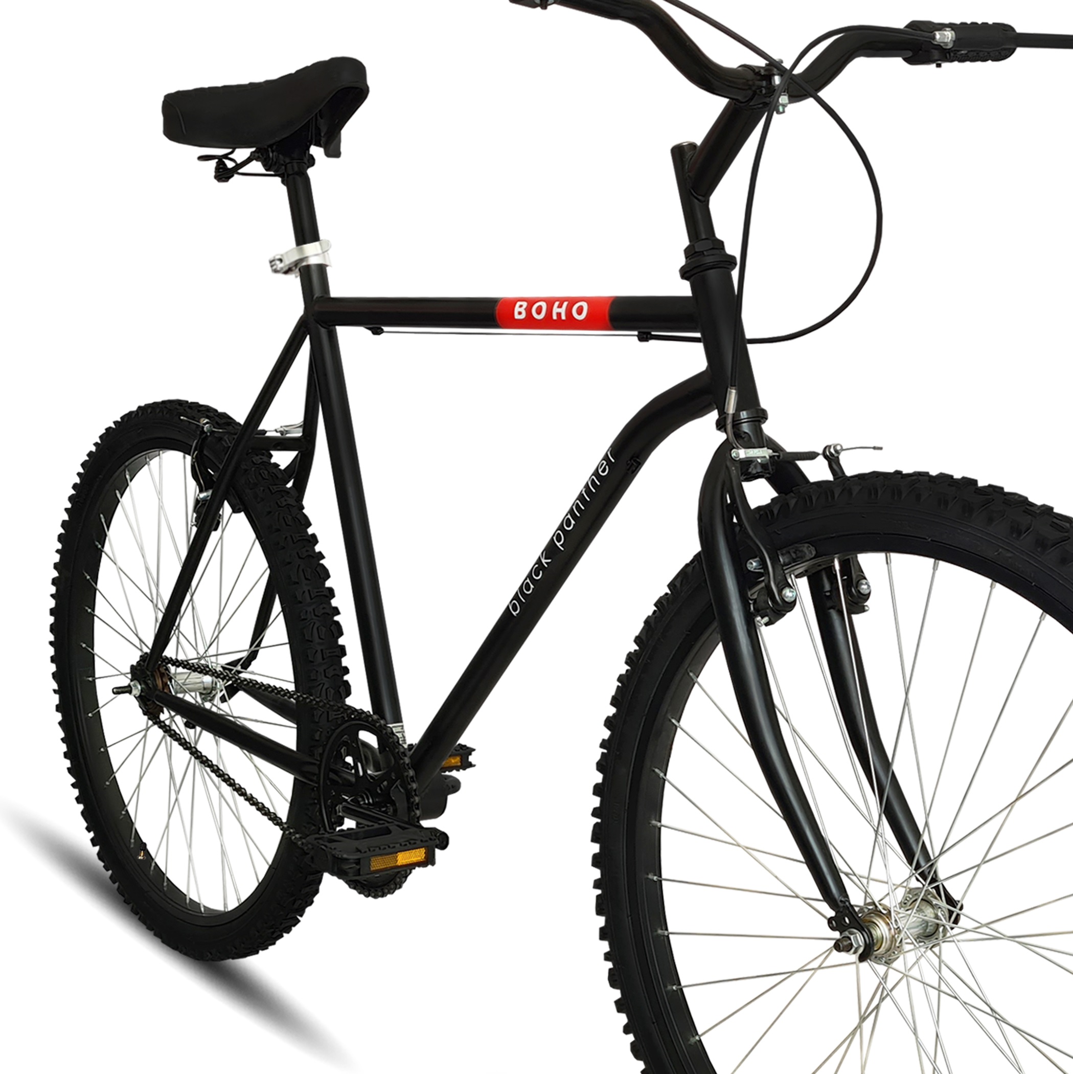 Bicicleta Urbana Caballero Boho Rodada 26 Negro