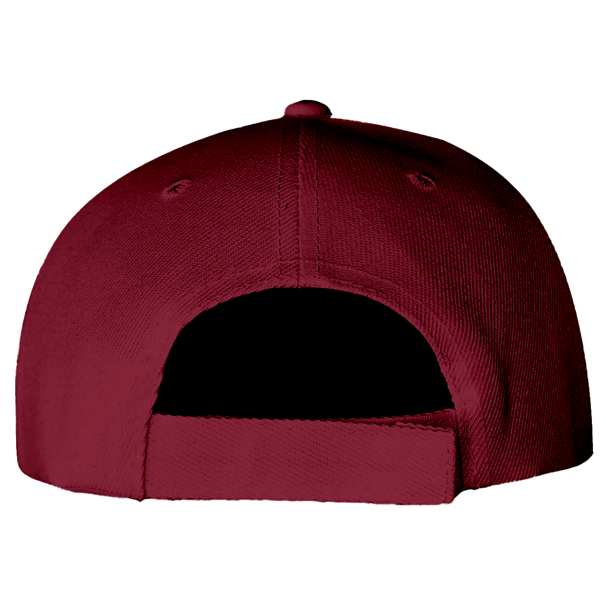 Gorra Ajustable Vino, Color Liso, Beisbol, Sombrero, Tennis, Correr, Fitness, Uso Diario