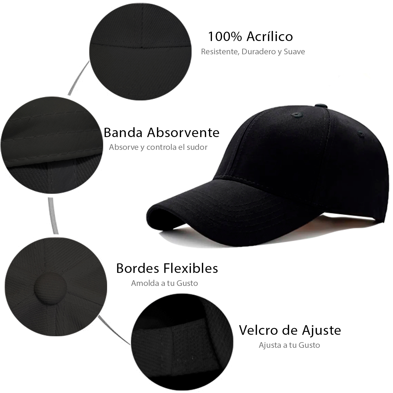 Gorra Ajustable Vino, Color Liso, Beisbol, Sombrero, Tennis, Correr, Fitness, Uso Diario