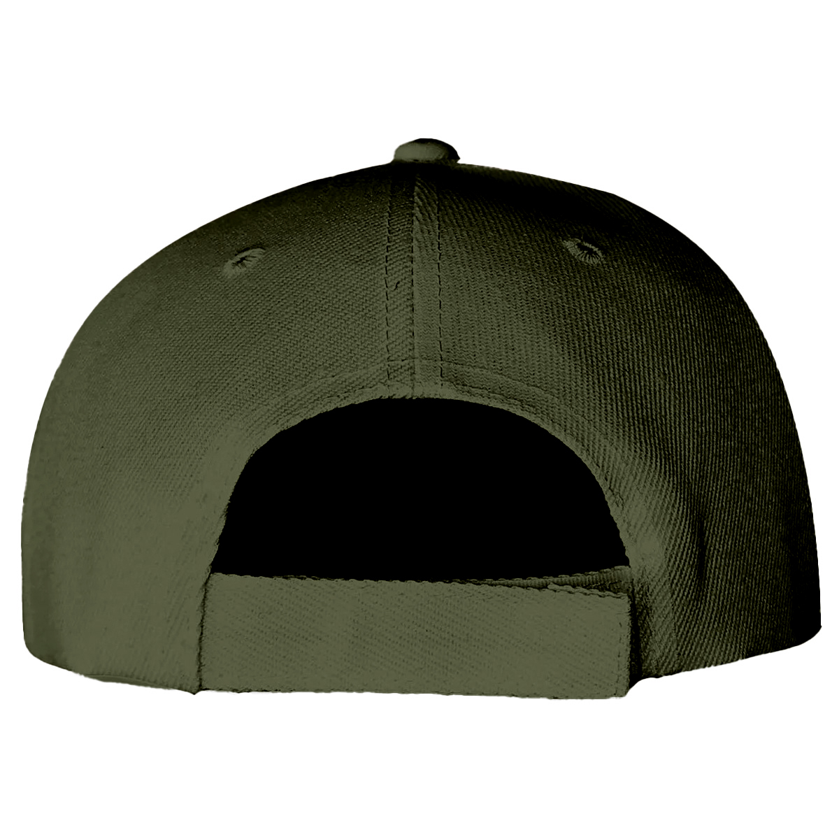 Gorra Ajustable Verde Militar, Color Liso, Beisbol, Sombrero, Tennis, Correr, Fitness, Uso Diario.