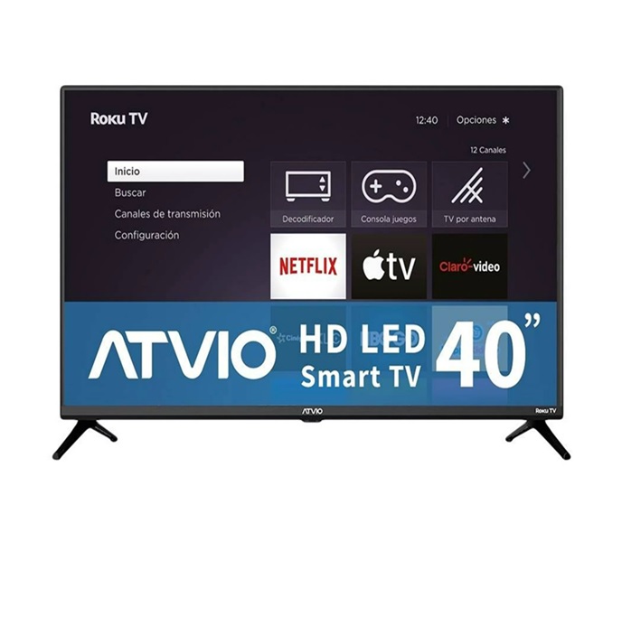 Tv Atvio 40 Pulgadas Hd Smart Tv Led Atv-40hdr