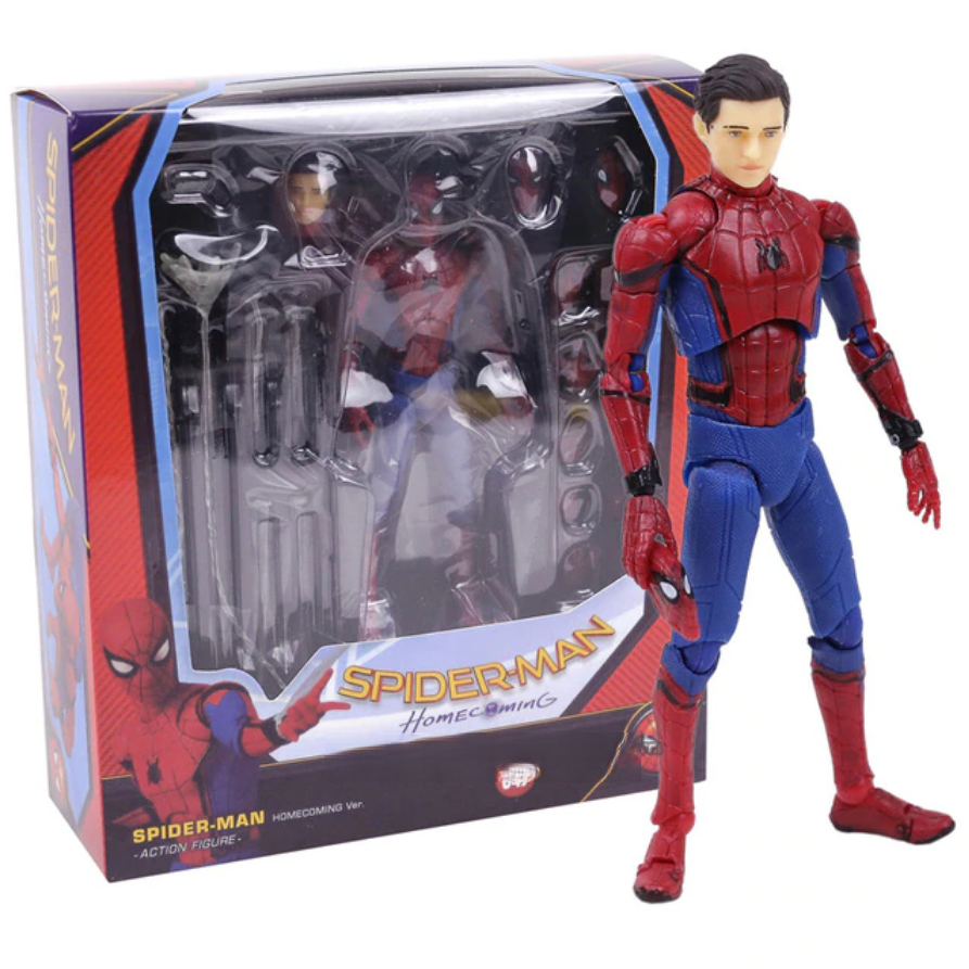 Spider Man Homecoming 047 Mafex Figura Spiderman Avengers