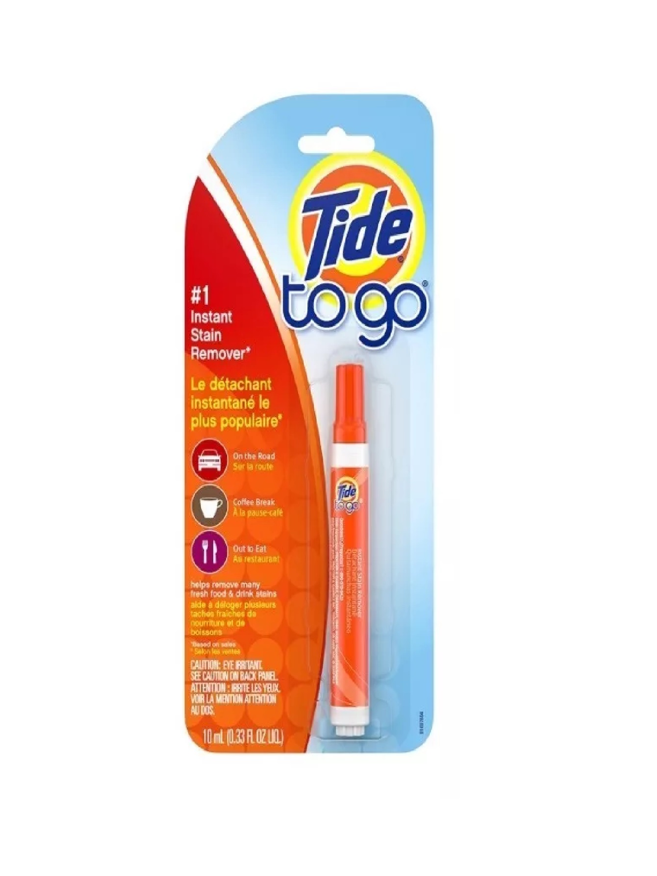 Tide To Go Lapiz Quitamanchas Instantáneo Removedor 10ml