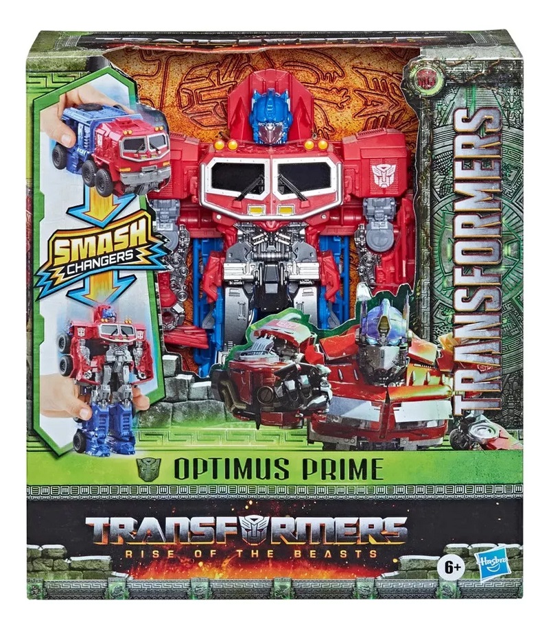 Transformers Rise Of The Beasts: Optimus Prime Smash Changer Hasbro