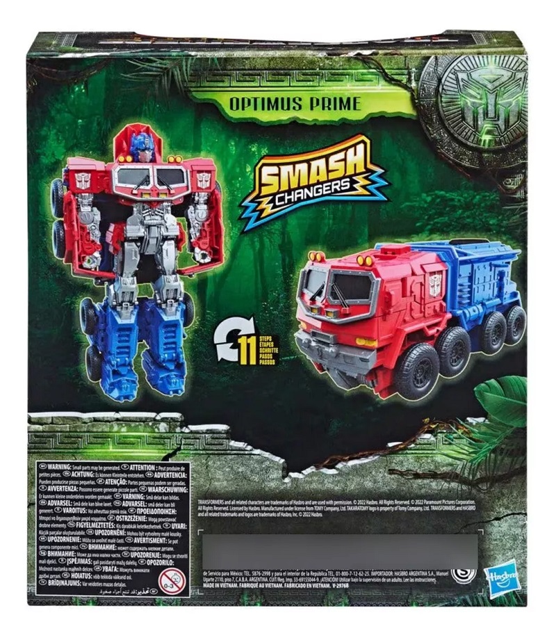 Transformers Rise Of The Beasts: Optimus Prime Smash Changer Hasbro
