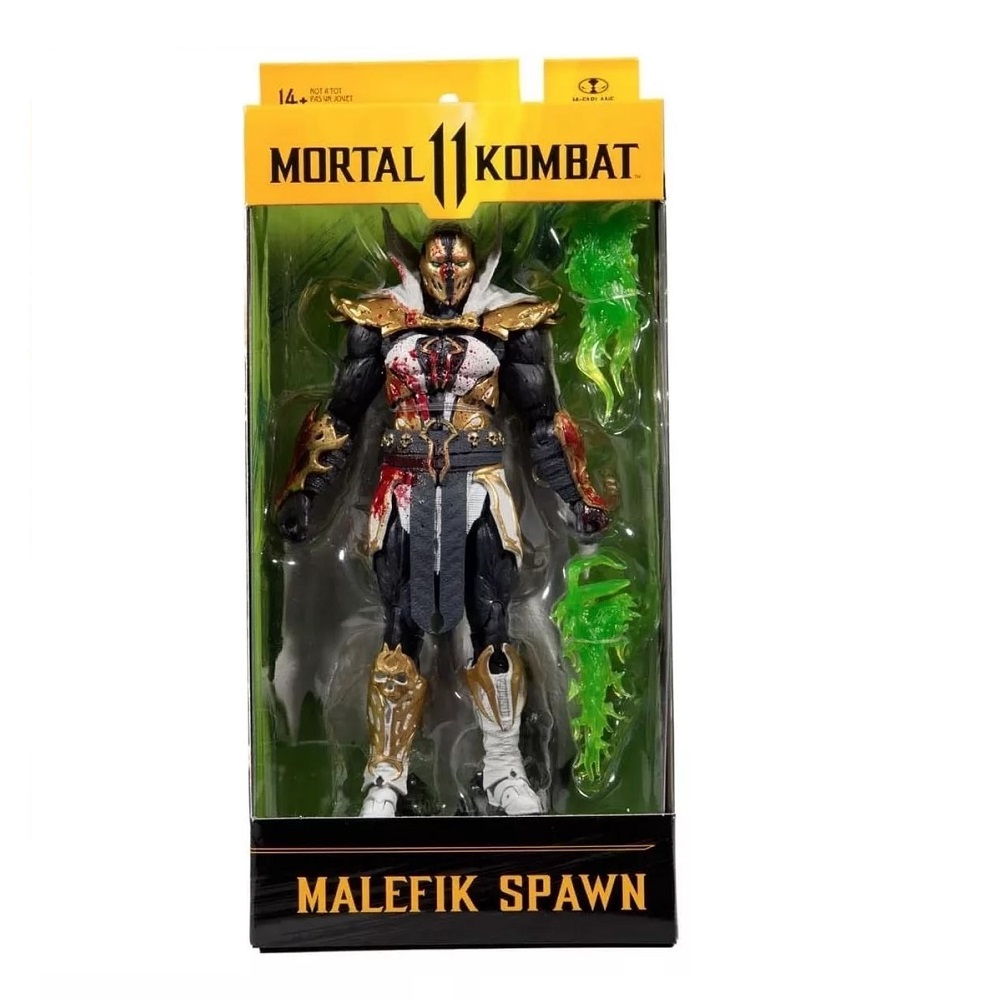 Figura Mcfarlane Mortal Kombat 11 - Spawn Sangriento Clasico- malefic spawn-joker