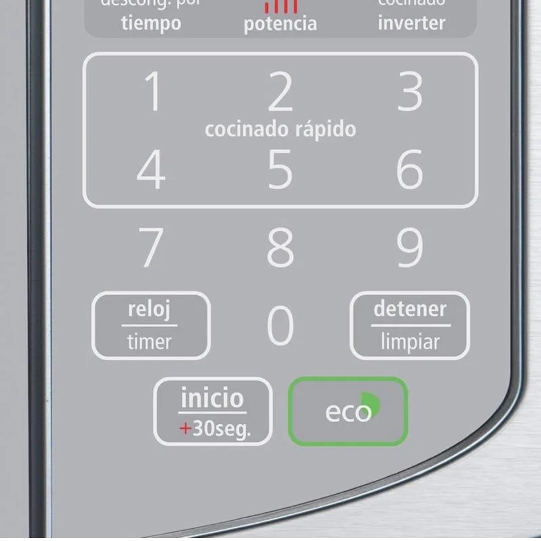 Microondas Mabe HMM16XEBI Inverter inoxidable 45.3L 120V