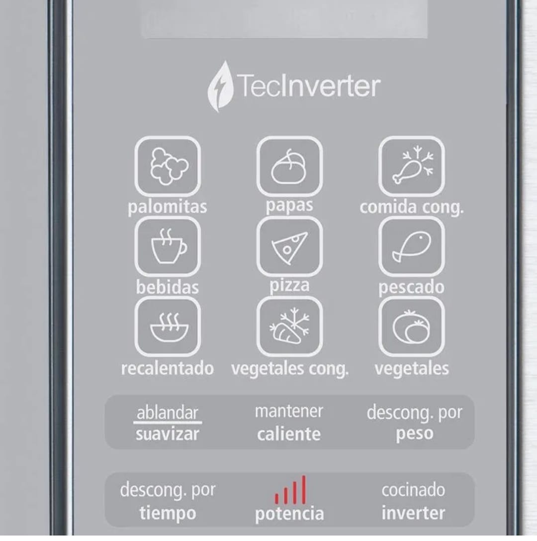 Microondas Mabe HMM16XEBI Inverter inoxidable 45.3L 120V