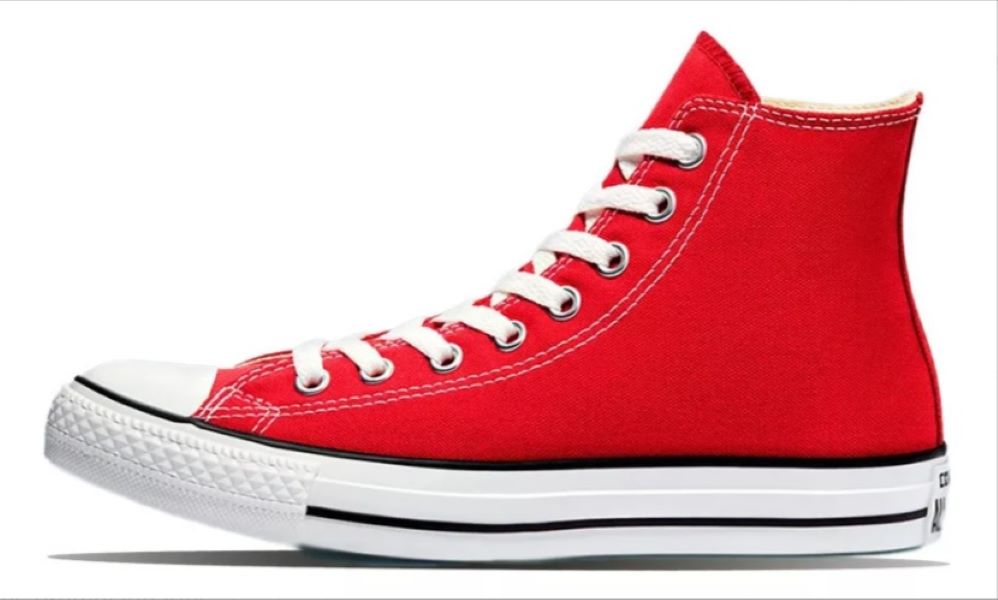 Tenis Converse Chuck Taylor Bota Lona Rojo