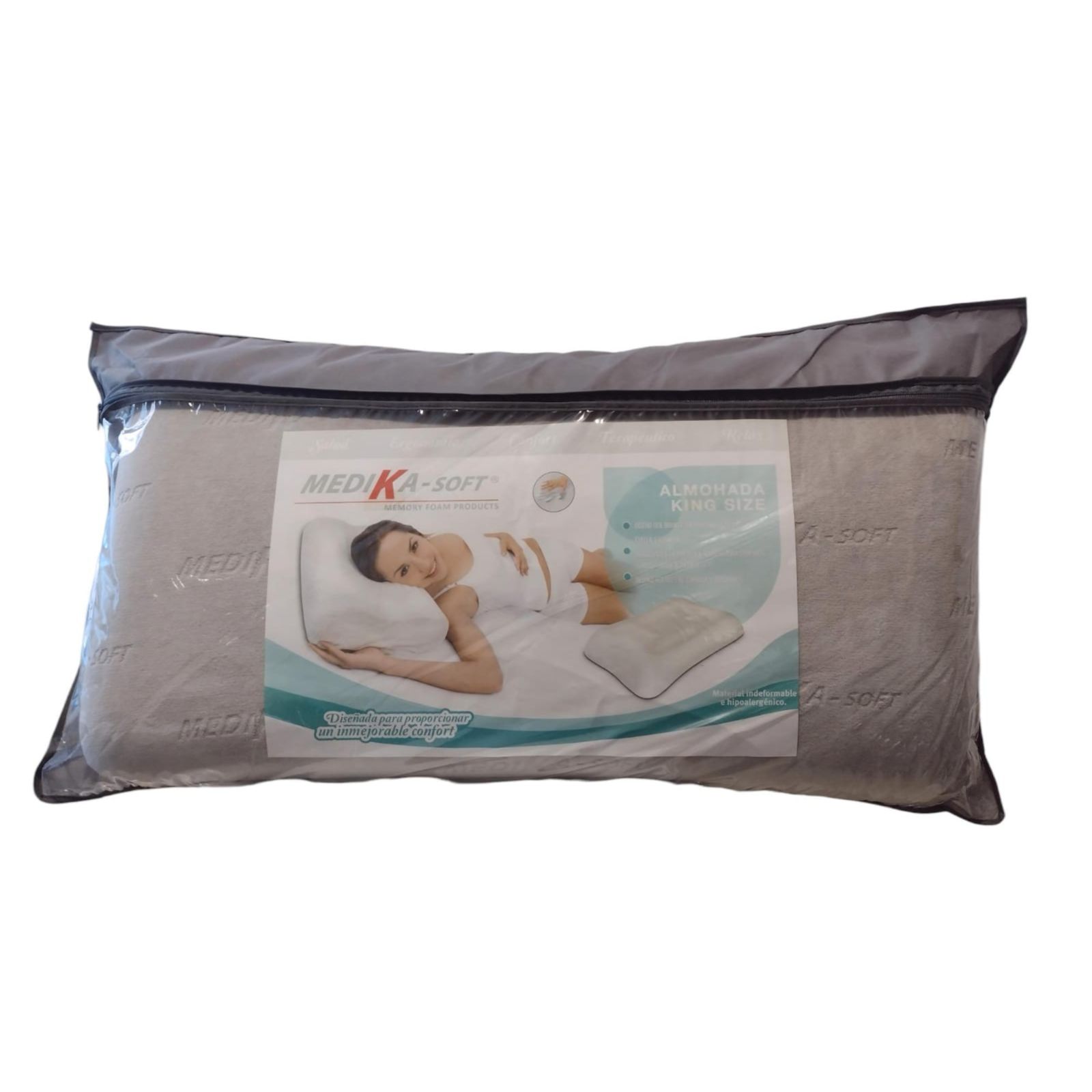 Almohada King Size Memory Foam - Ortopedica