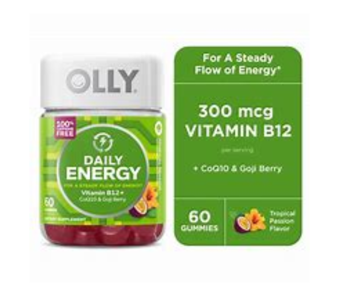 Olly Daily Energy 60gomitas 