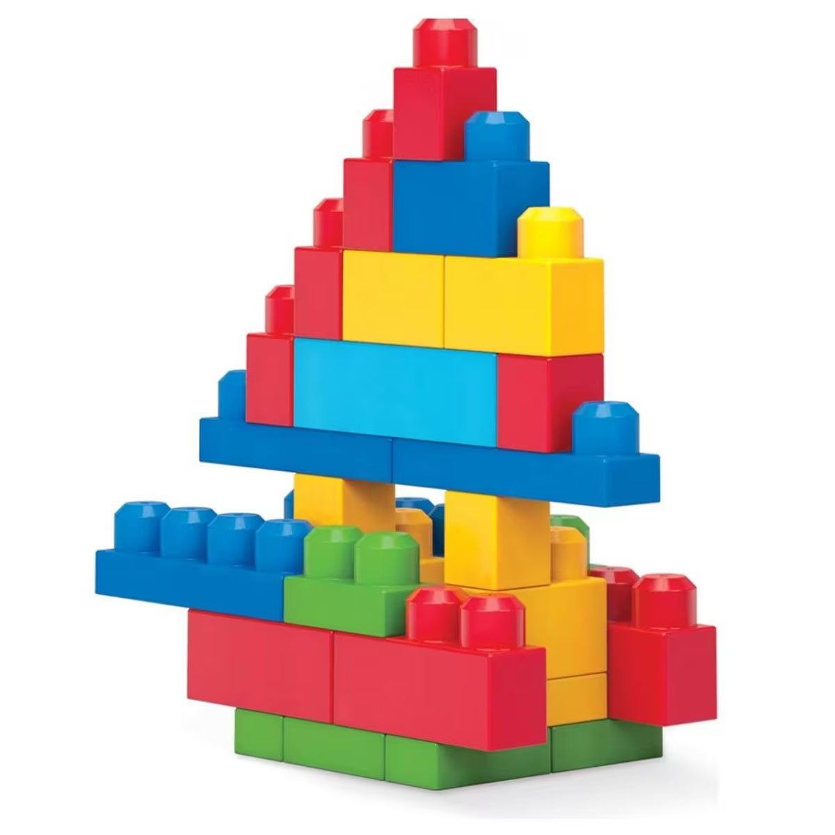 Bolsa Mega Blocks Construccion 80 Piezas Azul