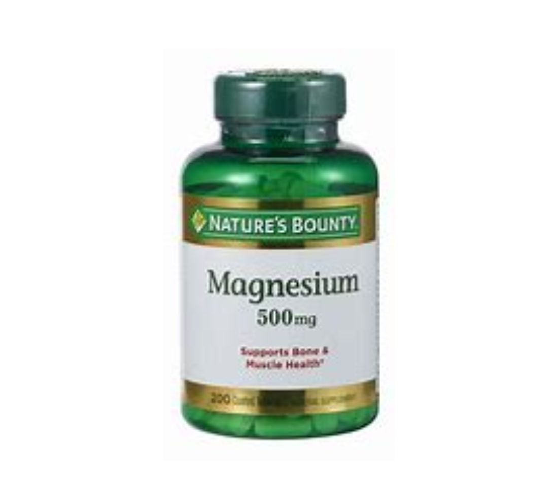 Vitaminas Natures Bounty Magnesium 500mg 200tabletas 