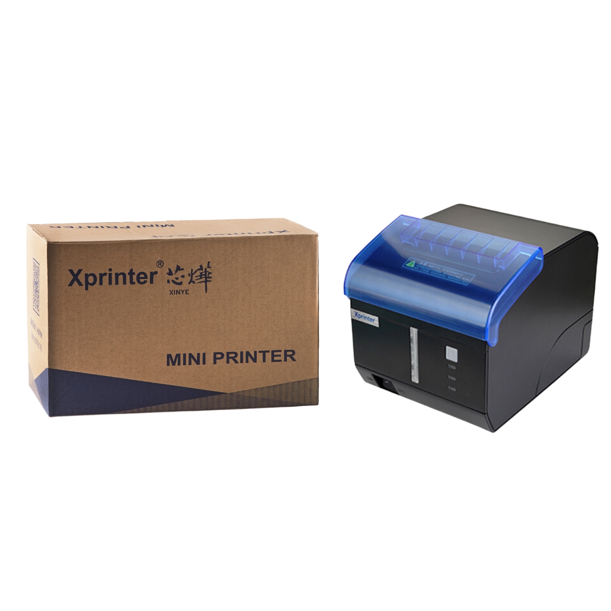 Xprinter Impresora de tickets térmica de 80 mm XP-C260M USB+LAN