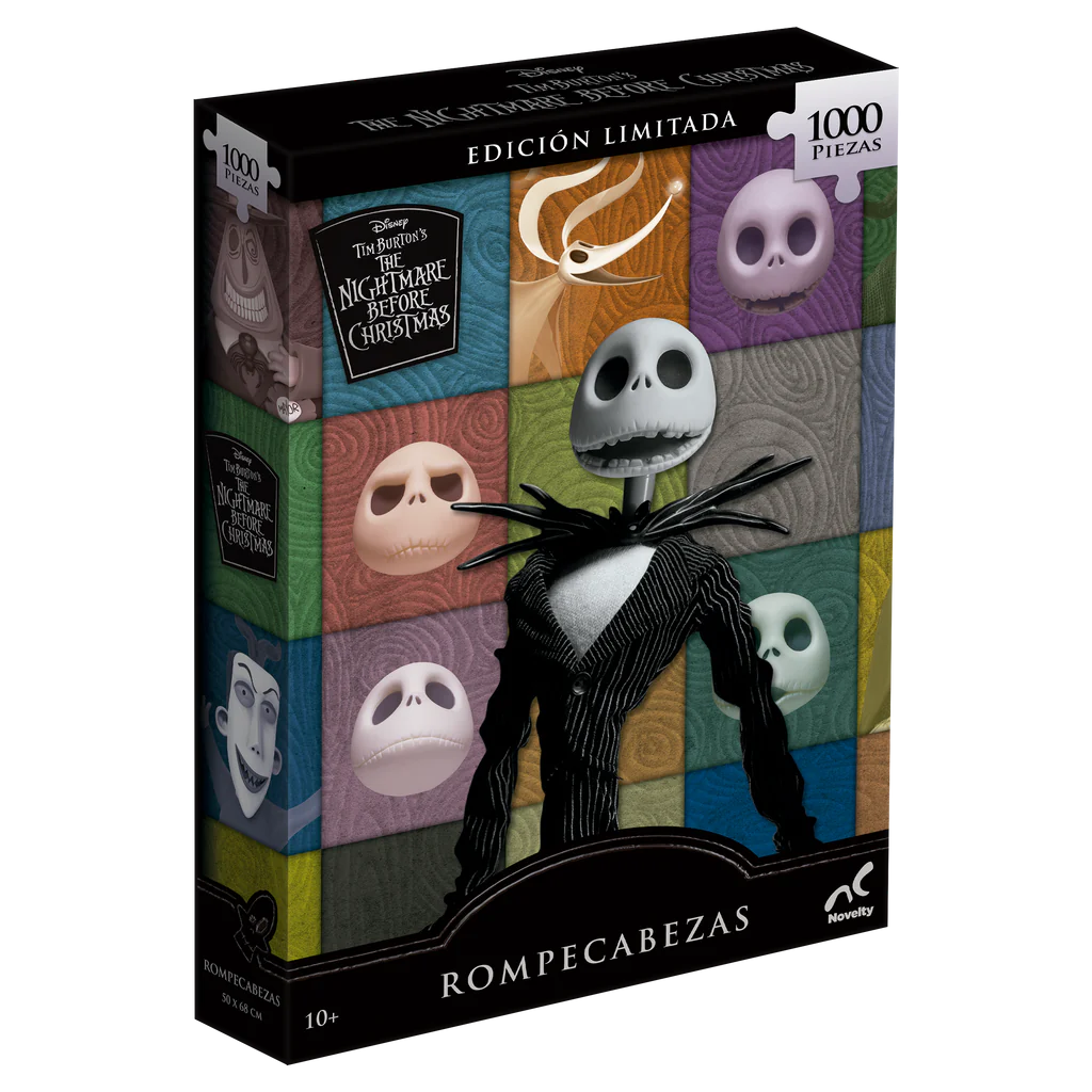 Rompecabezas EL EXTRAÑO MUNDO DE JACK Novelty 1000 Piezas